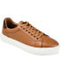 ფოტო #1 პროდუქტის Men's Canton Embossed Leather Sneakers