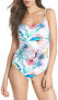 Tommy Bahama Women's 189233 One-Piece Reversible White Swimsuit Size 6