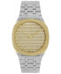 ფოტო #1 პროდუქტის Women's Swiss 25H Stainless Steel Bracelet Watch 34mm