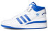 adidas originals FORUM Mid 中帮 板鞋 女款 蓝白 / Кроссовки Adidas originals FORUM Mid G57985