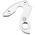 UNION GH-301 Haibike Derailleur Hanger Серебристый - фото #1