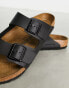 Birkenstock Arizona birko-flor sandals in black