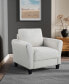 Фото #3 товара 35.4" Microfiber Wilshire Chair with Rolled Arms