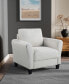 35.4" Microfiber Wilshire Chair with Rolled Arms