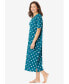 Фото #2 товара Plus Size Long Print Sleepshirt