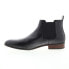 Фото #5 товара English Laundry Kipp EL2461B Mens Black Leather Slip On Chelsea Boots 10