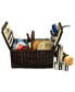 Фото #2 товара Surrey Willow Picnic Basket for 2 with Blanket and Coffee Set