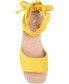 ფოტო #16 პროდუქტის Women's Emelie Espadrille Flat Sandals