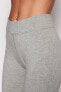 Фото #3 товара Sportswear Essential Cotton Swoosh Leggings Gray Pamuklu Kadın Taytı Gri