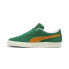 Фото #3 товара Puma Suede Patch Lace Up Mens Green Sneakers Casual Shoes 39538801