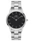 Unisex Iconic Link Silver-Tone Stainless Steel Watch 36mm