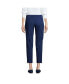 Фото #3 товара Брюки женские Lands' End petite Mid Rise Pull On Chino Crop Pants