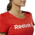 Фото #4 товара Футболка с коротким рукавом женская Reebok Scoop Neck Красный