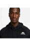 Фото #6 товара Толстовка мужская Nike Therma Fit Fleece Top Dye Erkek спортивная черная dv9906