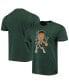 Фото #2 товара Men's Giannis Antetokounmpo Heathered Hunter Green Milwaukee Bucks Bobblehead T-shirt