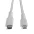 Фото #5 товара Lindy 0.5m USB Type C to Lightning Cable, White, 0.5 m, Lightning, USB C, Male, Male, White