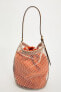 Фото #8 товара Сетчатая сумка-мешок ZARA