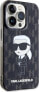 Фото #4 товара Karl Lagerfeld Karl Lagerfeld KLHCP15XHNKMKLK iPhone 15 Pro Max 6.7" czarny/black hardcase Monogram Ikonik