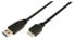 Фото #1 товара LogiLink CU0027 - 3 m - USB A - Micro-USB B - USB 3.2 Gen 1 (3.1 Gen 1) - Male/Male - Black