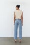 Z1975 STRAIGHT CROPPED HIGH-RISE JEANS