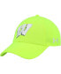Фото #1 товара Men's Neon Green Wisconsin Badgers Signal Call Performance Flex Hat