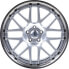 Фото #2 товара Колесный диск литой Emotion Wheels Concave hyper silver inox 8.5x19 ET45 - LK5/114.3 ML72.6