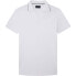 HACKETT Piped Trim Texture short sleeve polo