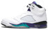 Jordan Air Jordan 5 Retro Grape 高帮 复古篮球鞋 男女同款 白紫葡萄 2013版