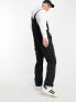 Dickies duck canvas bib dungarees in black