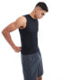 Фото #1 товара ASOS 4505 brushed finish muscle fit training tank in black