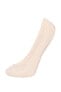 Kadın Lazer Kesim 2'li Microfiber Babet Çorap B6059axns