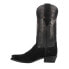 Ferrini Roughrider Embroidered Snip Toe Cowboy Womens Black Casual Boots 843610