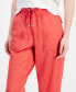 Фото #3 товара Women's High Rise Cuffed Twill Pants