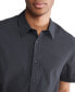 Men's Short Sleeve Seersucker Button-Front Shirt