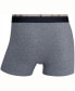 Фото #6 товара Men's Cotton Blend Trunks, Pack of 3