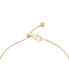 ფოტო #3 პროდუქტის Diamond Connected Circles 18" Pendant Necklace (1/10 ct. t.w.) in Gold Vermeil, Created for Macy's