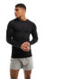 Фото #1 товара ASOS 4505 training long sleeve muscle fit base layer with thermal performance fabric in black