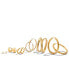 ფოტო #3 პროდუქტის Bold Hoop Earrings in 14k Gold or White Gold