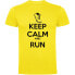 KRUSKIS Keep Calm And Run short sleeve T-shirt