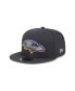 Фото #1 товара Men's Baltimore Ravens 2024 NFL Draft 9FIFTY Snapback Hat