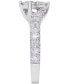 ფოტო #2 პროდუქტის Diamond Two-Stone Engagement Ring (1-1/5 ct. t.w.) in 14k White Gold