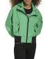 ფოტო #2 პროდუქტის Women's Dropped Shoulder Bomber Jacket