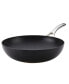 Фото #1 товара Nouvelle Copper Luxe Hard-Anodized Nonstick Stir Fry, 12", Onyx