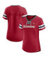 ფოტო #1 პროდუქტის Women's Red Tampa Bay Buccaneers Original State Lace-Up T-shirt