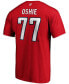 Фото #3 товара Men's TJ Oshie Red Washington Capitals Team Authentic Stack Name and Number T-shirt