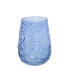 Vase Alexandra House Living Blue Crystal 13 x 18 cm