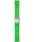 Фото #1 товара Ремешок для часов Luminox зеленый на резинке