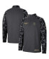 Фото #4 товара Men's Charcoal San Diego Toreros OHT Military-Inspired Appreciation Long Range Raglan Quarter-Zip Jacket