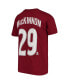 ფოტო #3 პროდუქტის Big Boys Nathan MacKinnon Burgundy Colorado Avalanche Player Name and Number T-shirt