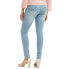 Oh! Mamma Maternity Skinny Jeans with Demi or Full Panel Women's L Blue Pull-On